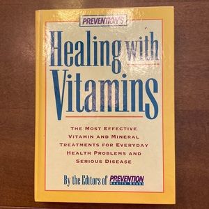 Prevention’s Healing with Vitamins hardcover book. Excellent condition